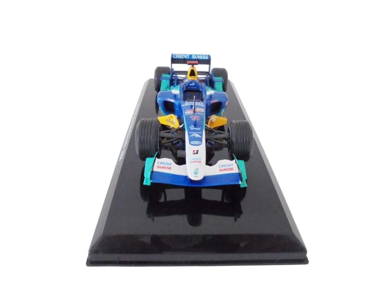 OPO 10 Formel 1 kompatibel mit SAUBER C23 Giancarlo Fisichella 2004 – 1/24 Modellauto OR079