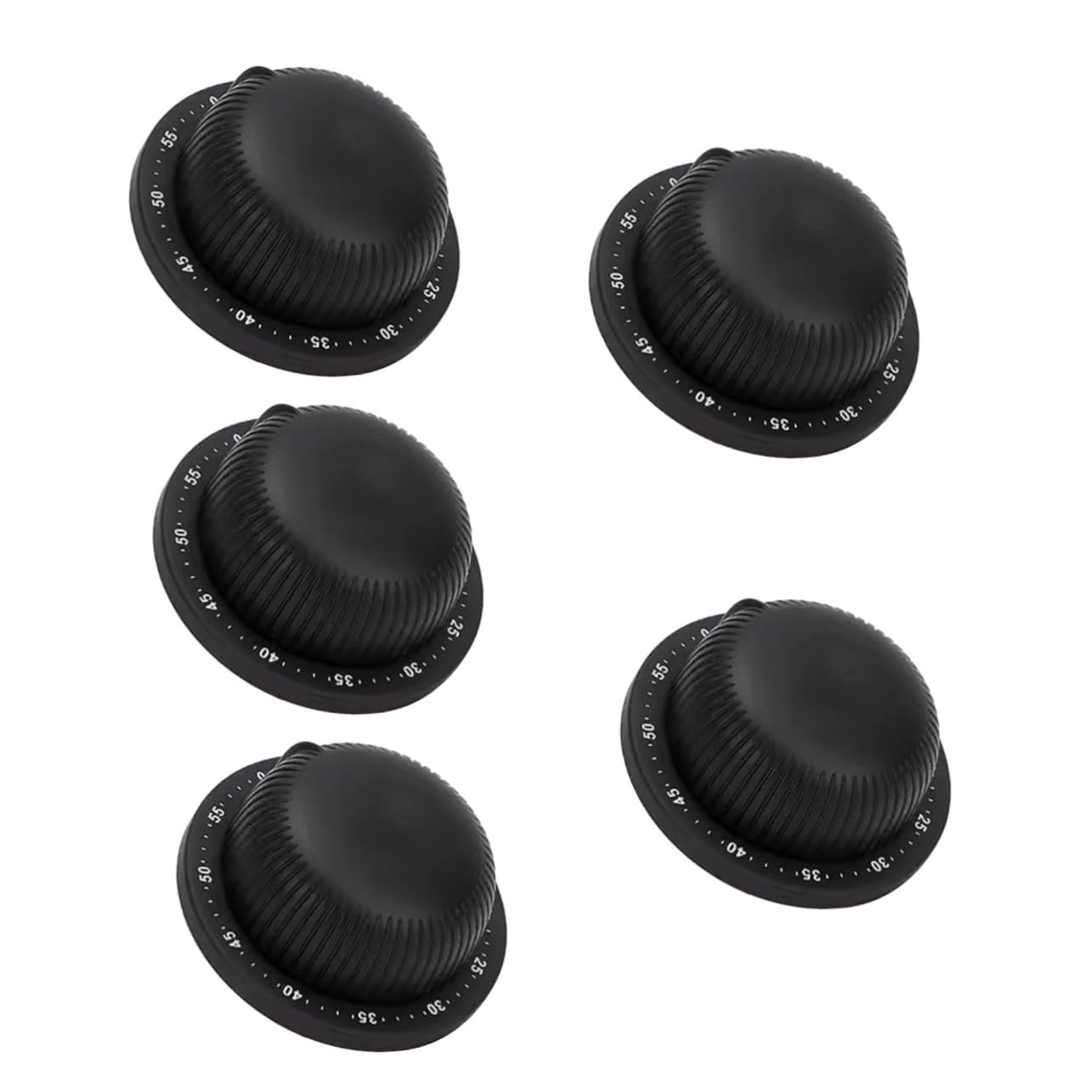 Minuterie de cuisine cuisson manuelle NUOBESTY lot de 5 pour rappel mécanique efficace