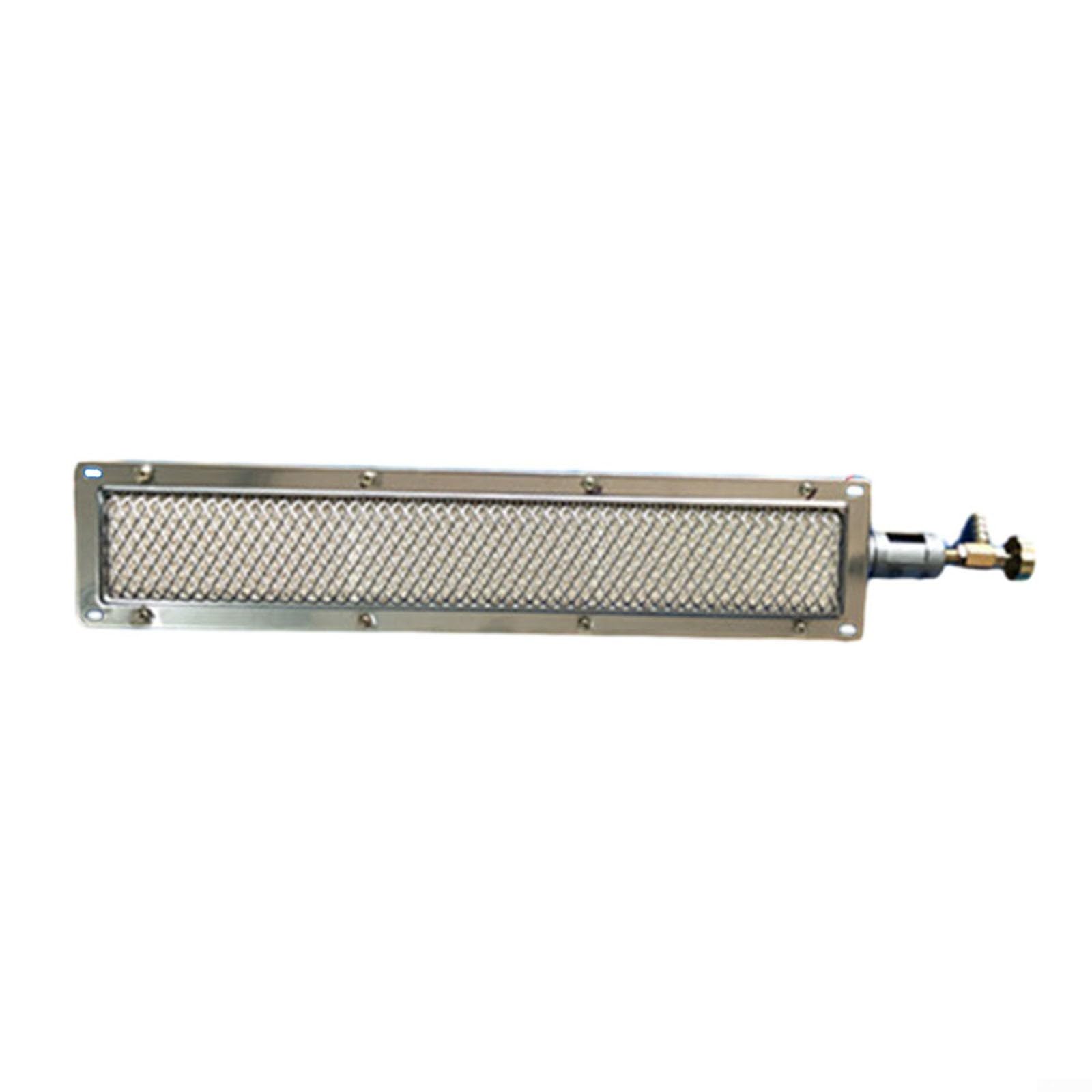 Gasgrill BBQ mit Infrarot-Keramikbrenner für gleichmäßige Hitze, geeignet für Catering, Kochen im Freien, Lebensmittelverarbeitung und landwirtschaftliche Nutzung (44 x 9,5 cm)