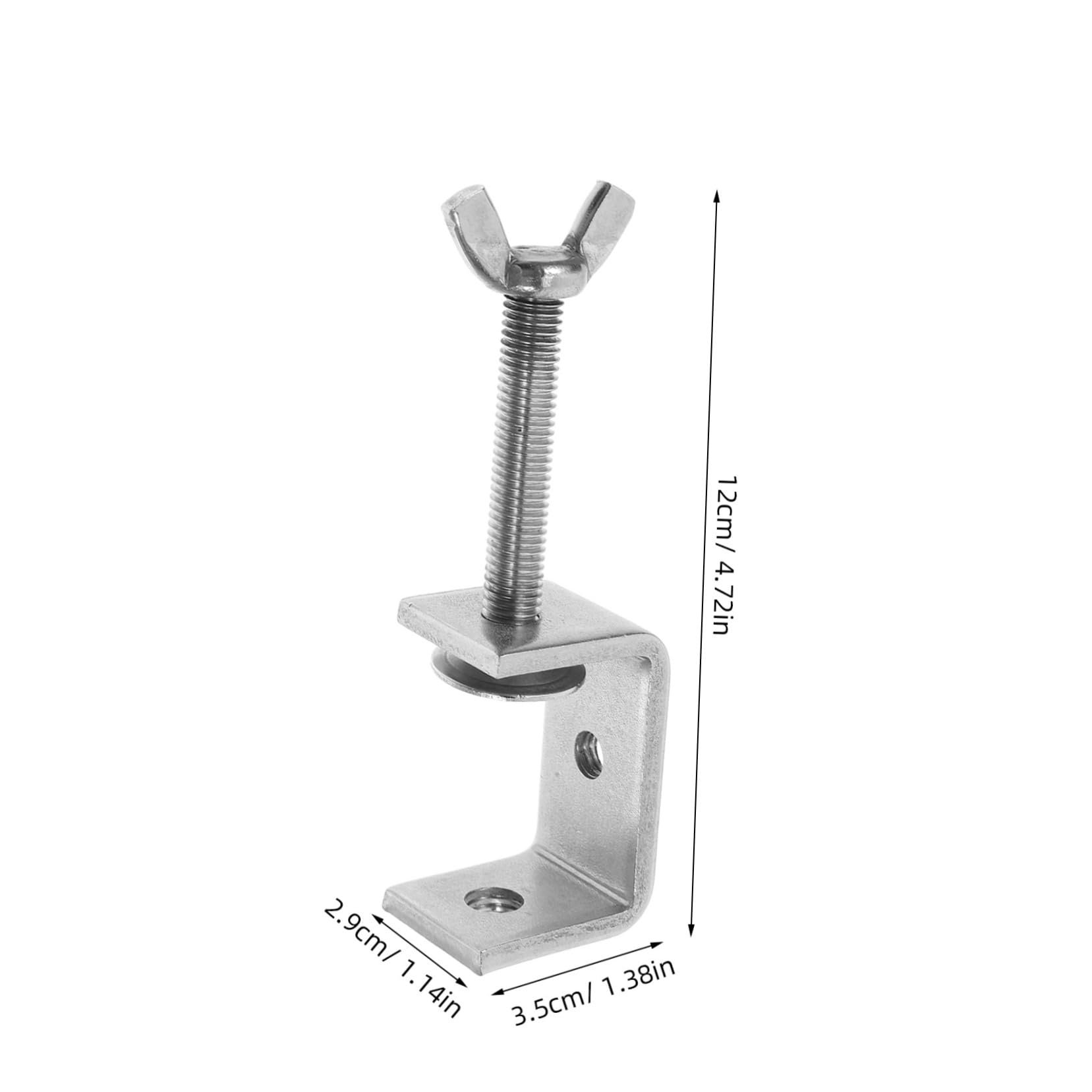 Veemoon Diy Essential Pcs Heavy Duty C-clamps Metal Clamp Set Mm Woodworking Tools