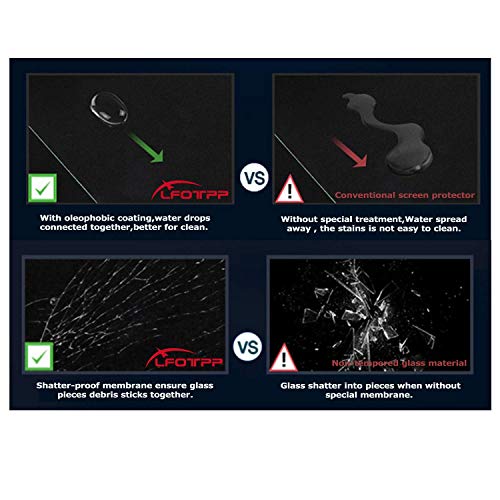 LFOTPP Screen Protector for 2016-2020 2021 Volvo V90 XC90 S90 XC60 V60 S60 XC40 SPA Sensus 8.7 Inch Car Navigation Screen Protector,9H Tempered Glass Infotainment Screen Center Touch Screen Protector Anti Scratch High Clarity