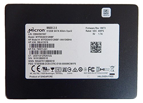 新しい純正SSDドライブfor HP 512 GB m600 2.5 6 GB opal2 SATA SSD 795573 ? 001