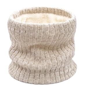 Winter Neck Gaiter for Women Men Thermal Fleece Neck Warmer Windproof Face Cover Ski Mask Gift for Cold Weather