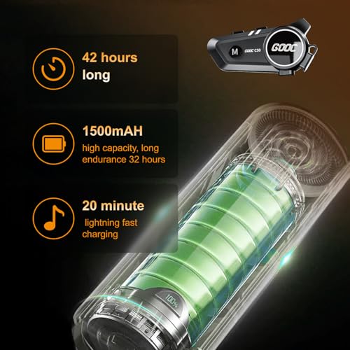 Casque de moto Bluetooth pour entendre clairement malgré le bruit du vent - 4