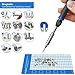 immagine 3oGoDeal 133 in 1 Set di cacciaviti di precisione Elettronica professionale Kit di strumenti per riparazione di cacciaviti magnetici con 111 bit per iPhone, iPad