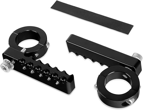 Miniatura 8 de GUAIMI Clavijas de carretera para motocicleta, clavijas ajustables de ajuste universal para motocicletas con barra de choque de 1-14