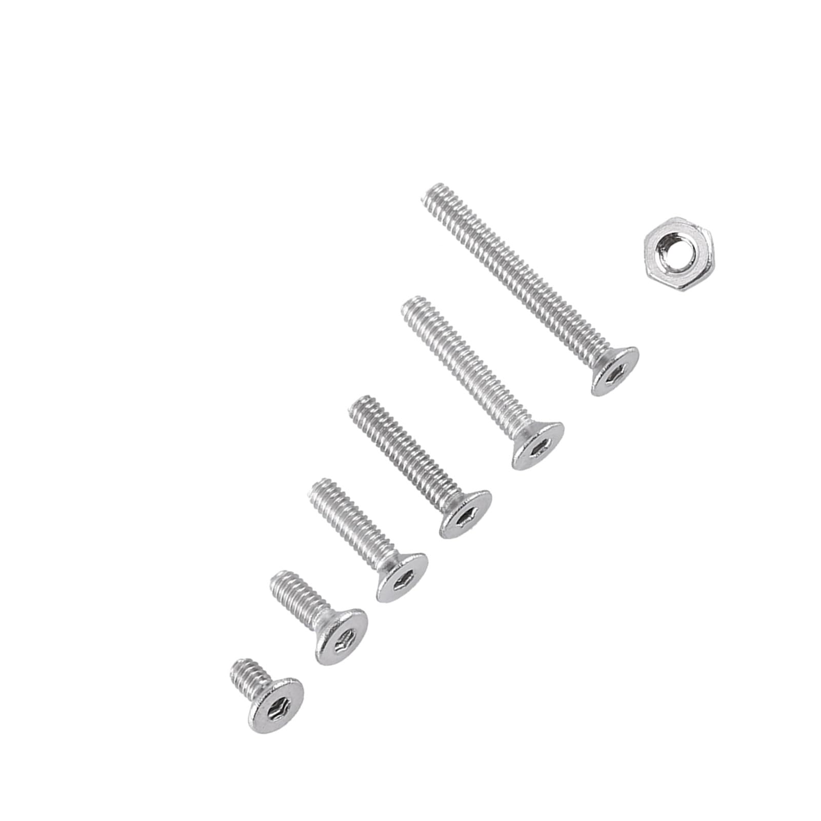 DAUZ Industrial A2 Stainless Steel Hex Socket Screws and Nuts