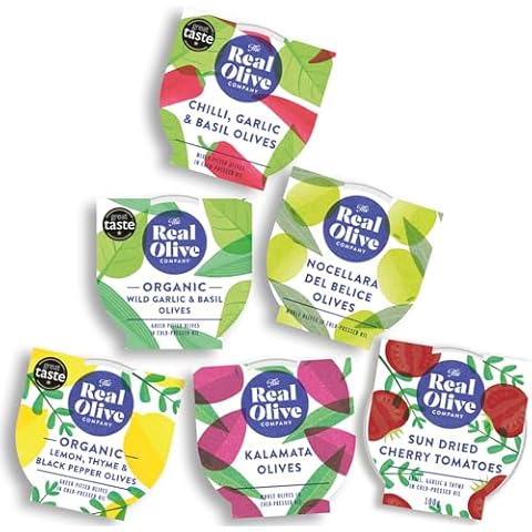 Real Olive Co Mixed Case of Olives Cover