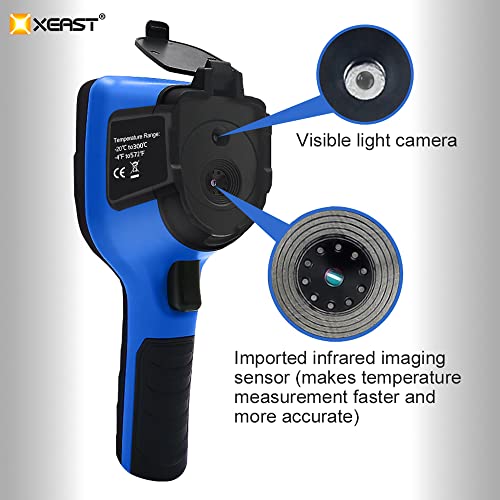 Cámara Termográfica Portátil XEAST XE-33 con Resolución IR 320 x 240, Pantalla TFT de 3.5", Batería Incluida miniatura 5