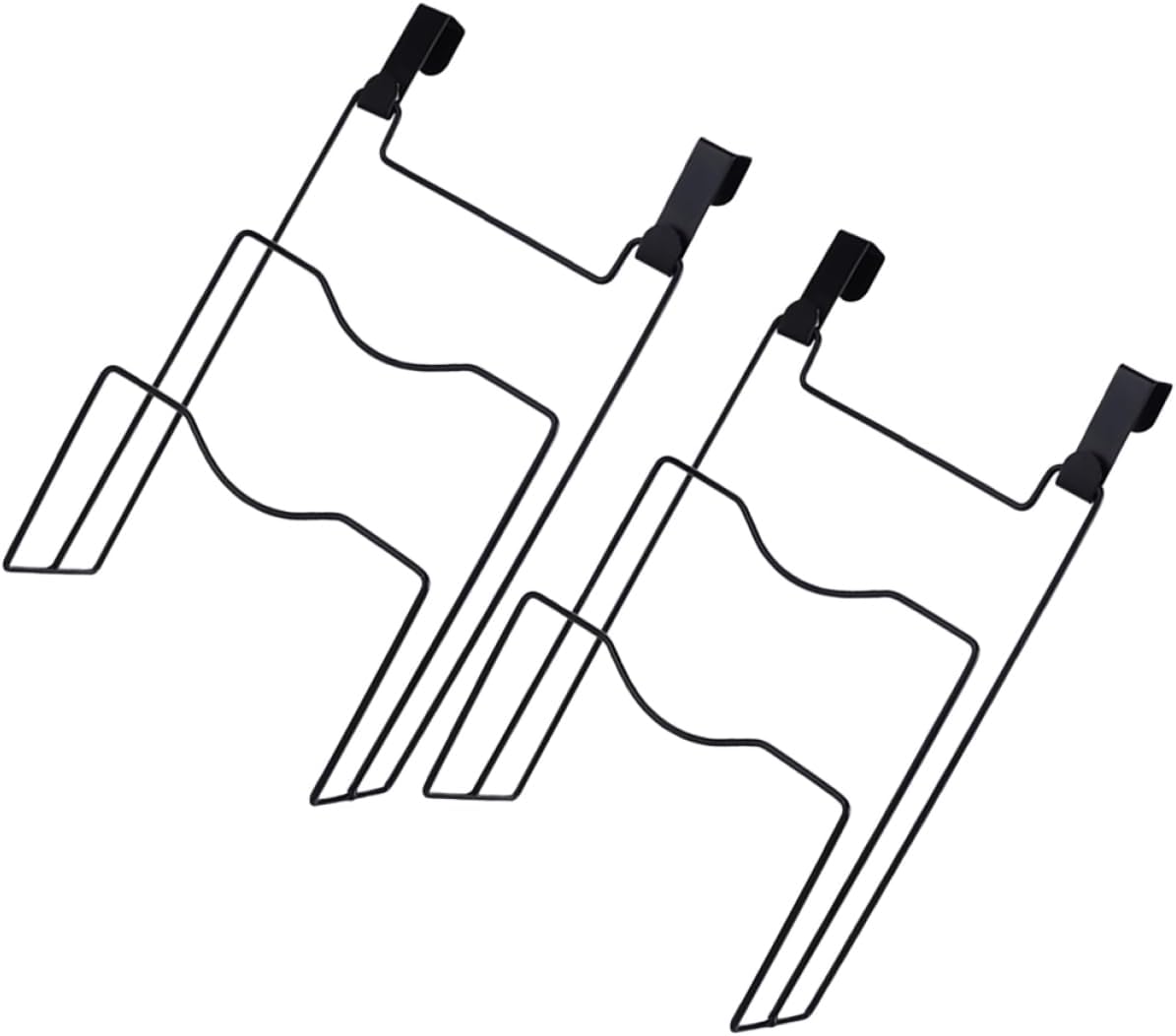 Ciieeo 2Pcs Pot Lid Holder Rack Pot Lid Rack Organizer