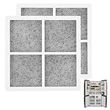 FA-120F | 2er Pack Luftfilter Für Kühlschrank, Kompatibel Mit LG Pure N Fresh ADQ73214405 ADQ73214404 ADQ73214408 - Antibakterieller Kühlschrankfilter Für Reines Und Frisches Kühlraumklima