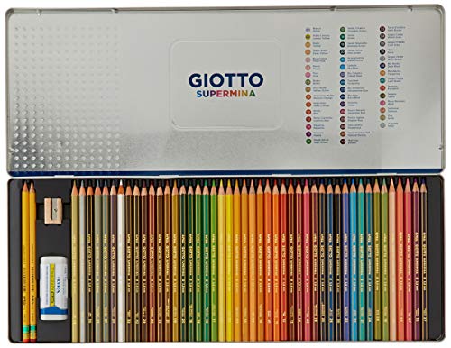 Giotto 237500 - Supermina Scatola di Metallo da 50...