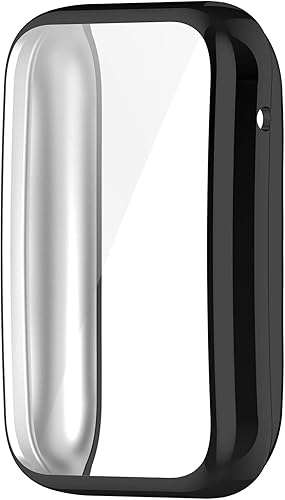 Miniatura 4 de MOTONG Funda compatible con Xiaomi MI Band 7 Pro - Funda protectora de TPU de cobertura completa compatible con Xiaomi MI Band 7 Pro (negro TPU)