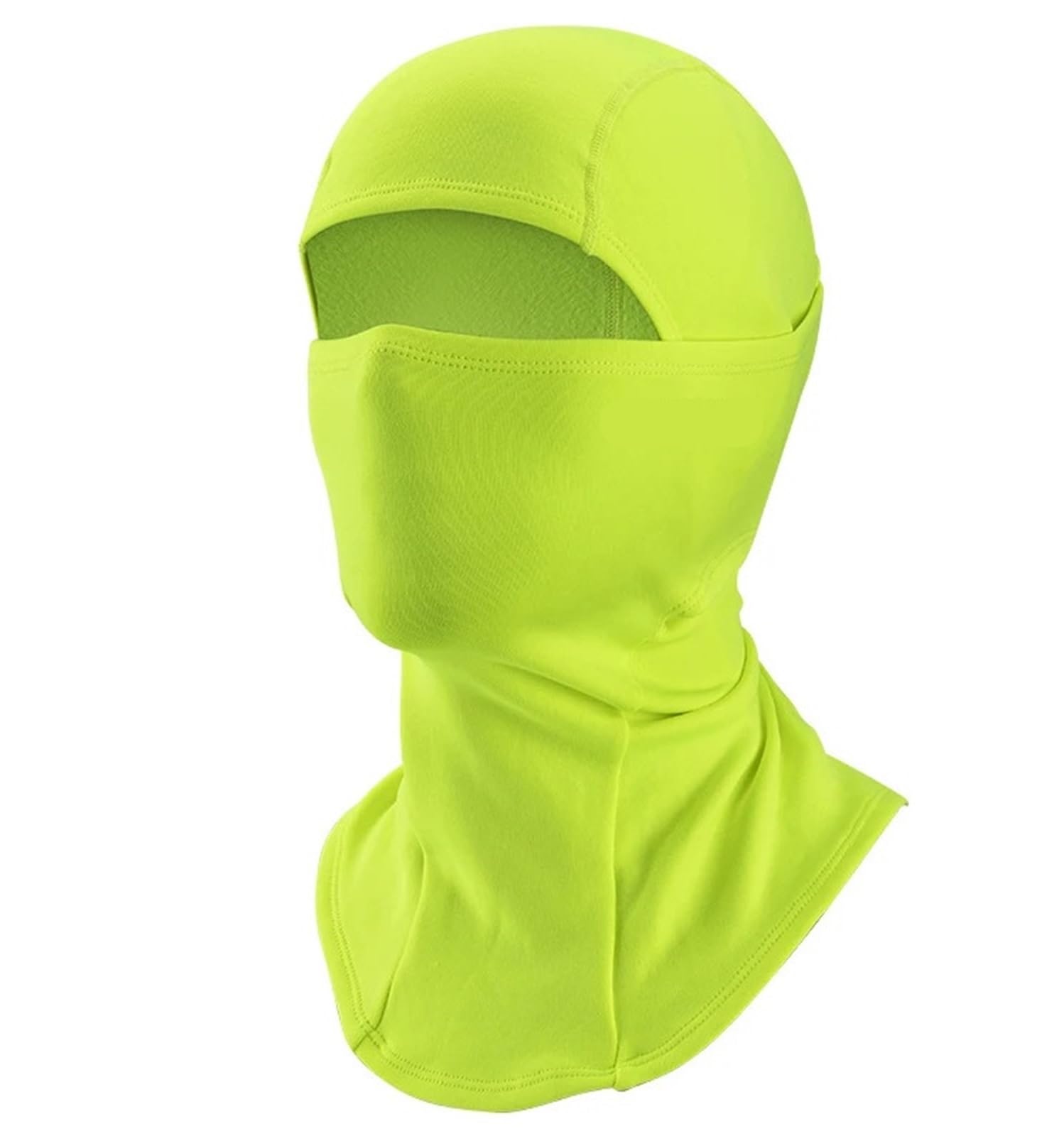 2Pcs Ski Mask Winter Ski Face Scarf Face Mask Cycling Skiing Running Sport Training Winderproof Ski Accessory(Green)