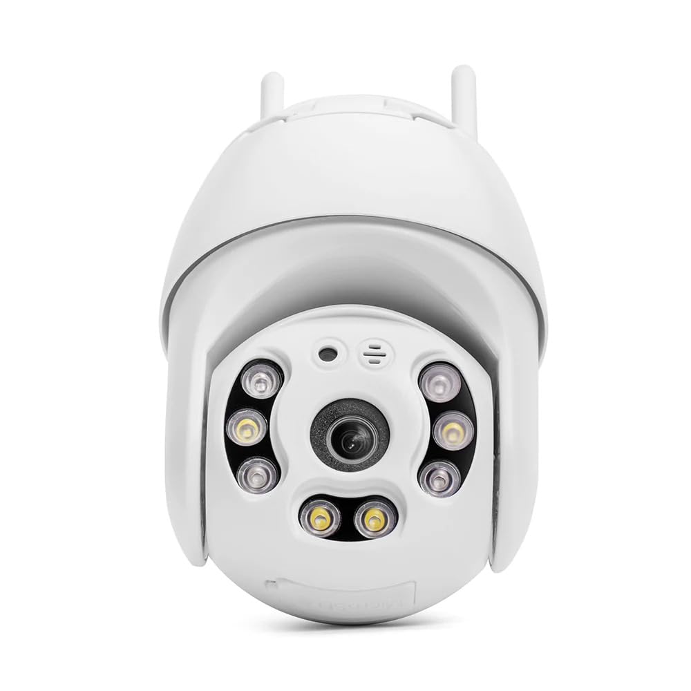 3 PEZZI TELECAMERA IP CAM PTZ WIFI CAMERA DOME WIRELESS ESTERNO SPEED ZOOM CON APPLICAZIONE ICSEE PER AMBIENTI INTERNO ED ESTERNI