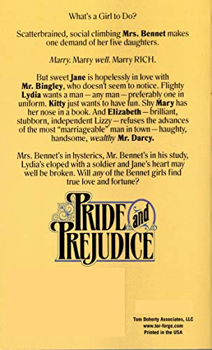 Image of Pride and Prejudice (Tor Classics)