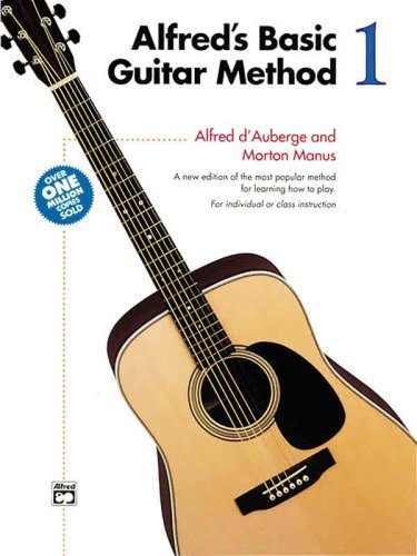 Alfred's Basic Guitar Method, Bk 1 (Alfred's Ba... B01FGMXK5I Book Cover