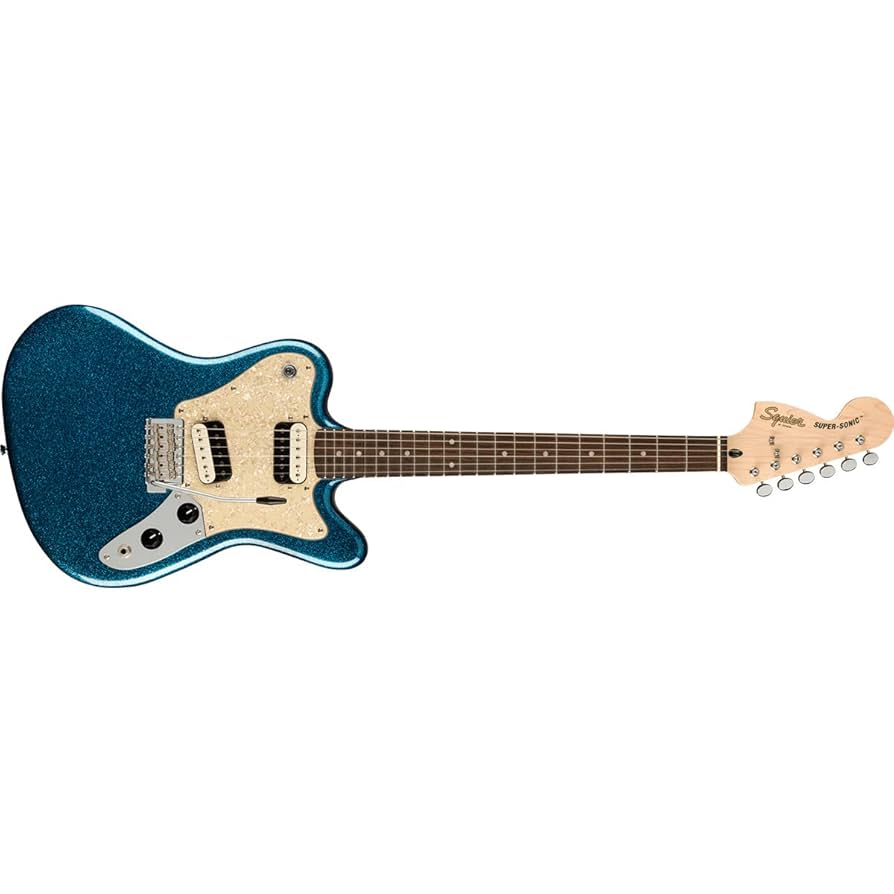 squier super sonic スクワイヤー　スーパーソニック Amazon | Squier by Fender Paranormal Super-Sonic LRL WPPG