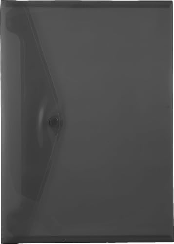 Butterfly A4 160 Microns Carry Folder, Black