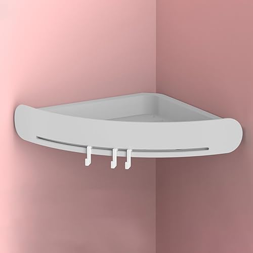 Miniatura 7 de Estante esquinero para baño, estante de almacenamiento de inodoro, almacenamiento de cocina, innovador baño de pared para decoración de dormitorio