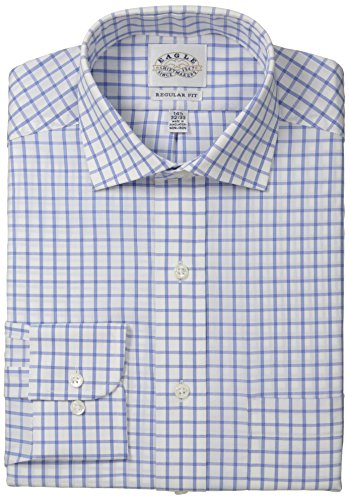 Eagle Men's Regular Fit Non Iron Grid Check