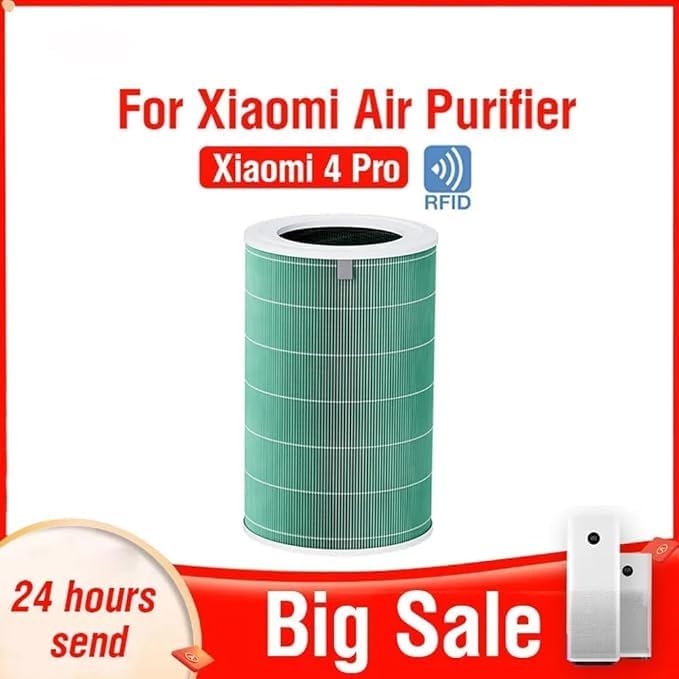 فلتر منقي الهواء الذكي شاومي 4 برو من تايجوم، اصدار مضاد للبكت... - view 2