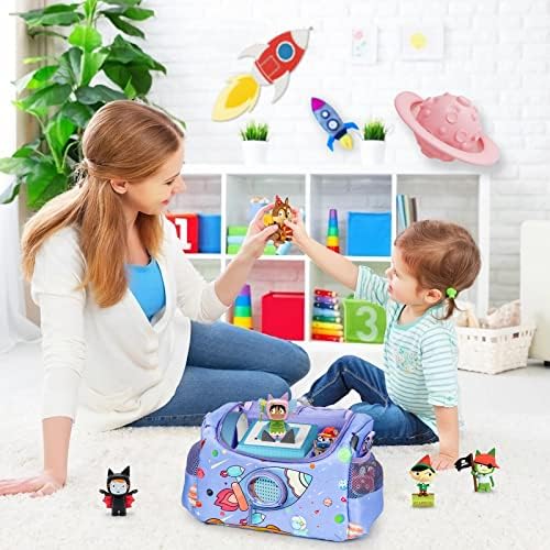 Carrying Case Compatible with Tonies Kids Audio Player Starter Set and Tonies Figures Characters, Carrying Box for Boy Girl, for Audio Player 6 51hc7jMddTL. AC