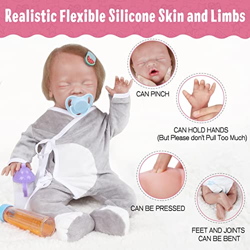 Vollence 46cm addormentata Bambola Piena di