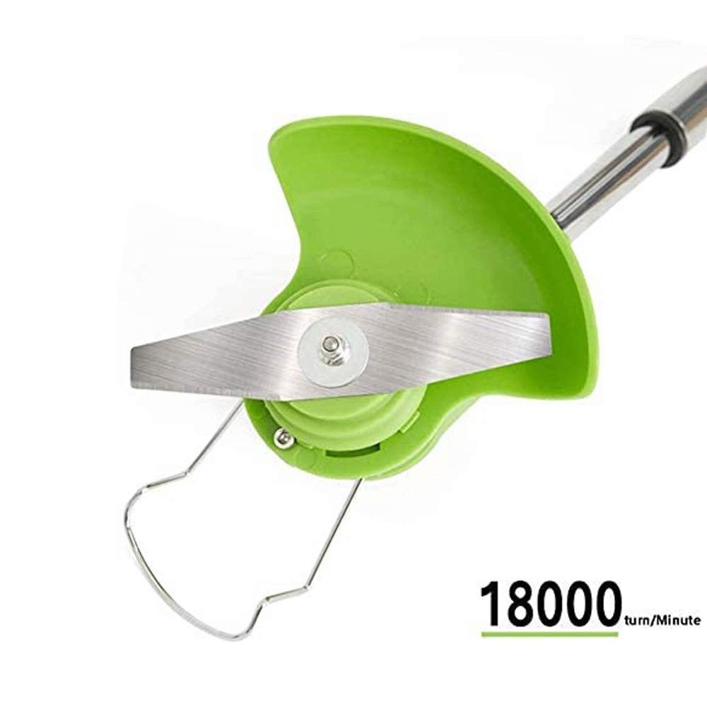 Tosaerba rotanti Tosaerba wireless ad alta potenza da 3000 mAh, tosaerba piccolo ricaricabile per uso domestico Diserbatore portatile al litio