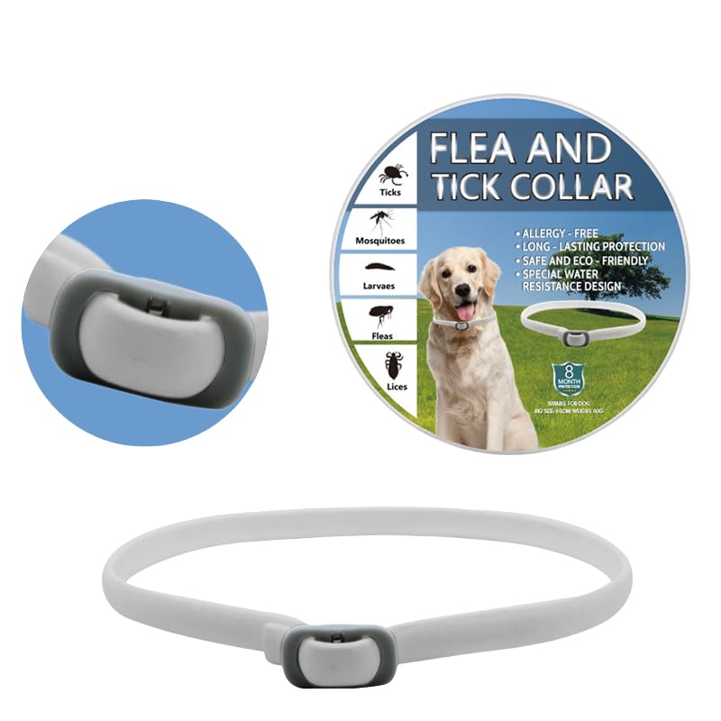 2 PCs Dog Collar Repellent:Adjustable Collars for Dogs, Water-Resistant for Puppies Small Medium Large Dogs,blue - Image 2
