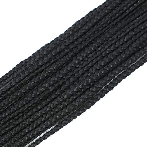 Goddess Box Braids Crochet Hair-18 Inch 7 Packs Crochet Box Braids, Box Braids Crochet Hair Pre Looped Hair Extensions, Hippie Box Braid Braiding Hair, Bohemian Knotless Crochet Hair For Black Women (18 Inch-7Packs, 1B) #TOP2