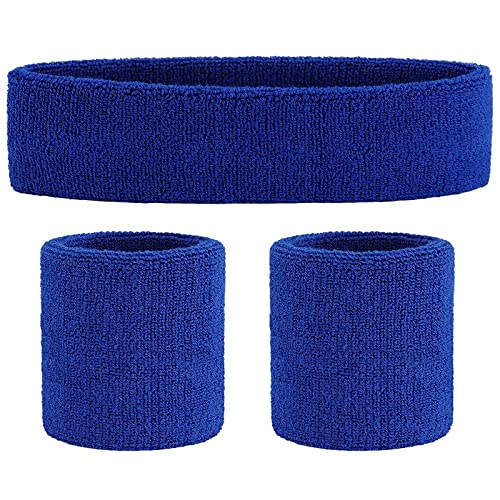 R LON Head Band & Wrist Band Combo for Gym Workout & All Sports Like Tennis,Cricket,TT,Running,Walk,Jogging Free Size for All Unisex Youth (Pack of 2) (B09DYSW31L) Amazon Price History, Amazon Price Tracker