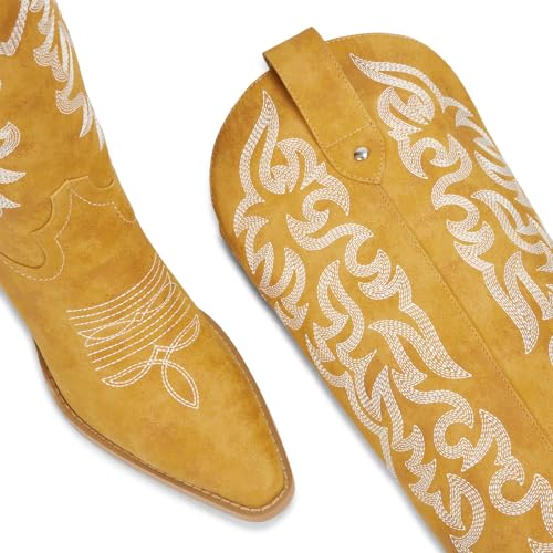 Image of wetkiss Women's Knee High Cowboy Boots