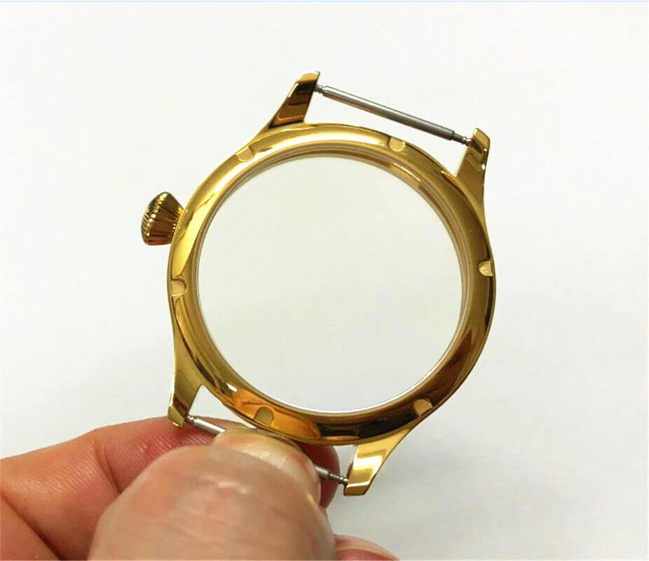 Lancette Orologio Oro, Bordo Dorato Luminoso, Adatte Per Movimenti 6497/6498/ST36