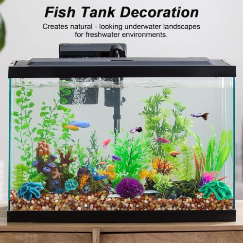 Image of Decorative River Pebbles for Vase Fillers Aquarium Potted Plant Landscaping | Ornamental Gravel Stones, Natural DIY Rocks for Resin Art, Home Garden & Fish Tank Decoration (Three Colors,10 Pounds)