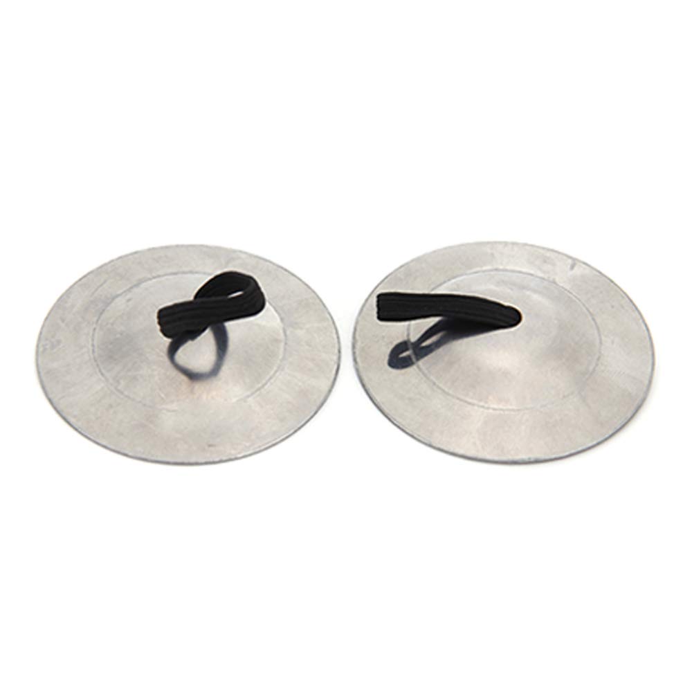 ShiningLove 2 Pcs Belly Dance Finger Cymbals Middle East Percussion