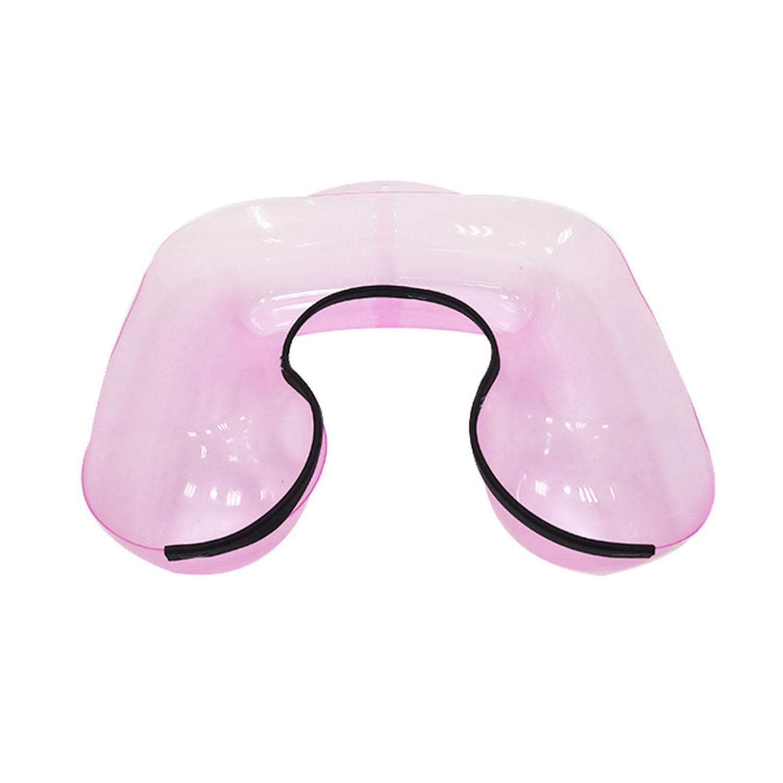Merishopp Neck Rest Container Multifunction Hairdressing Neck Tray for DIY Home Barber PinkHealth & Beauty | Hair Care & Styling | Perms-picture-19