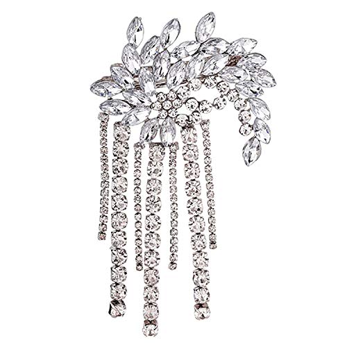 Image of Young & Forever Gift Special Fashion Celestial Stars Flower Butterfly Gold Plated Crystal Barrette Hair Clip /Pin Hair Accessories for women
