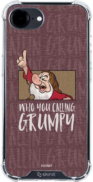 Skinit Clear Phone Case Compatible with iPhone 16e - Officially Licensed Disney Snow White and The Seven Dwarfs Design