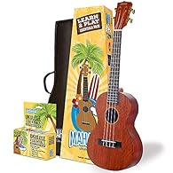Comprehensive Ukulele Beginners Kit: Everything you need to kick-start your ukulele journey! From a Mahalo Java Series ukulele with instrument case to a guide covering the basics. Experience the joy of creating tune and uncover a lifelong musical pas...