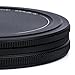 JJC Minimalist Aluminum 49mm UV Filter Stack Cap with Polarizer Effect