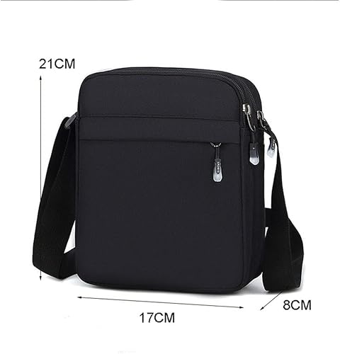 Miniatura 2 de JAHH - Bolso de mensajero para hombre, bolsas de hombro para hombre, bolsas cruzadas de viaje de negocios