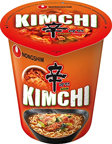 Nongshim Kimchi Cup Noodles (6 Count)