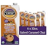Oregon Chai Salted Caramel Concentrate, 32 Fluid Ounce (Pack of 6)