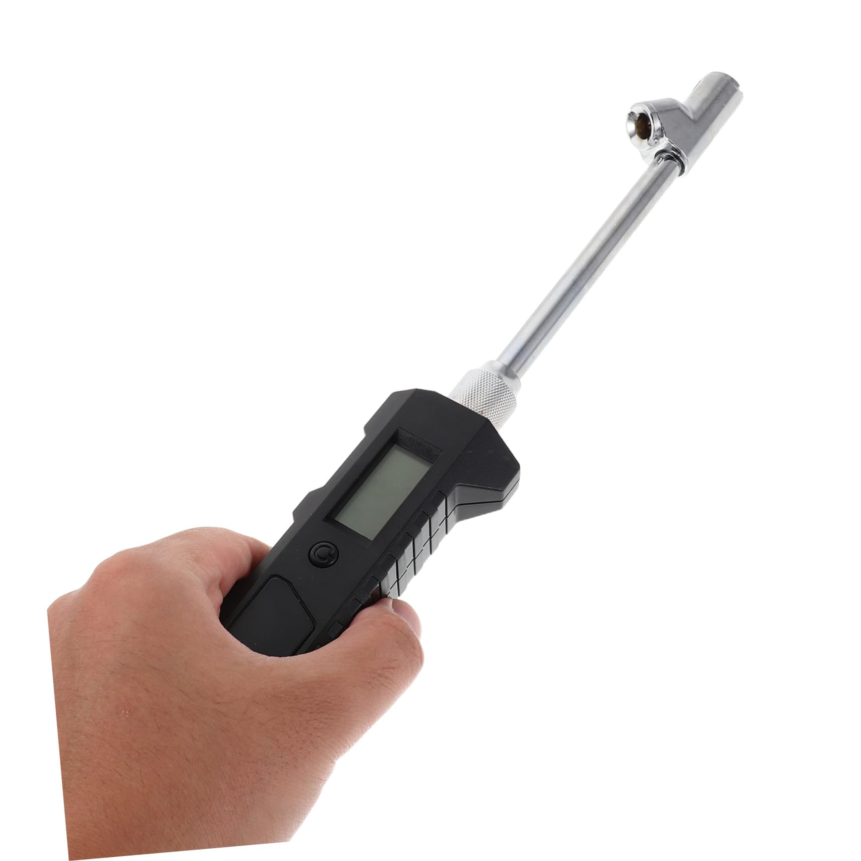 Hemobllo Manomètre de Pression Numérique Portable Double Tête avec Affichage LCD Rétroéclairé Jauge de Pression Précise pour Pneus de Voiture Camion et Design et Compact pour Voyage