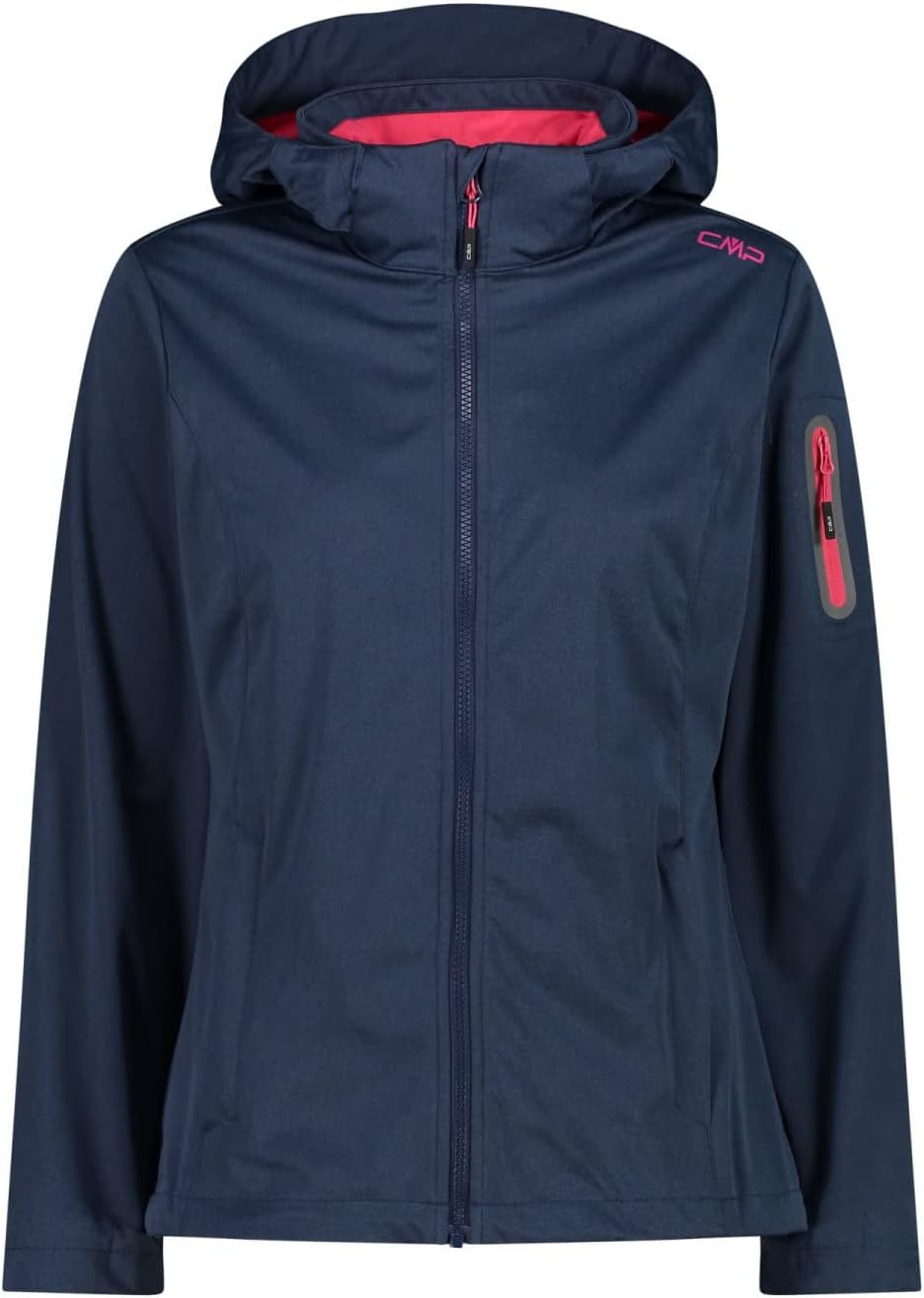 CMP Lichtgewicht, Winddicht En Waterdicht, Softshell Melange Jas WP 8 000 Woman Hawaian Mel 40 2131870747