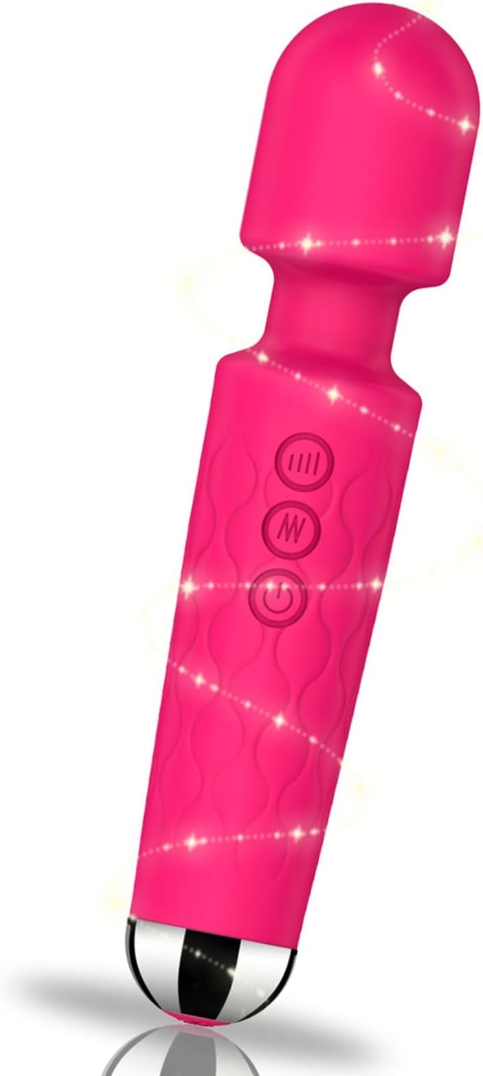 Vibrateuroy for Women-20 Vibration Modes 8 Speeds, Rebound Design-Waterproof and Rechargeable Adult Toy-Red