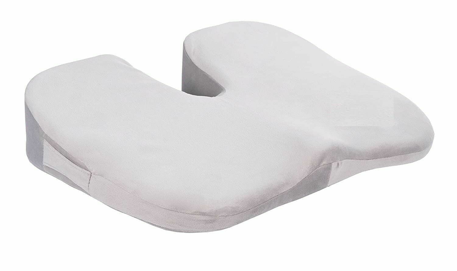 Universal Size Ortho Cushion Seat, Grey, Relieve Pain in Sciatica (1 Unit)