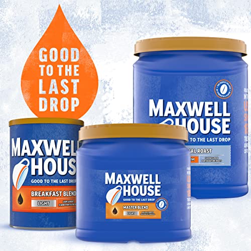 Maxwell House Master Blend Light Roast Ground Coffee (26.8 Oz Canister) #TOP6