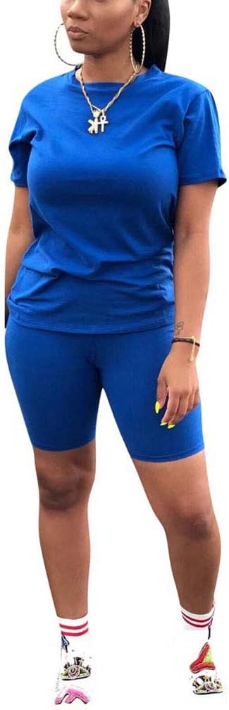 Nimsruc Two Piece Outfits For Women Summer Sweatsuits - Image 2